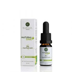 Bio Hanfextrakt-BioBloom-Natural one-CBD Öl-1%